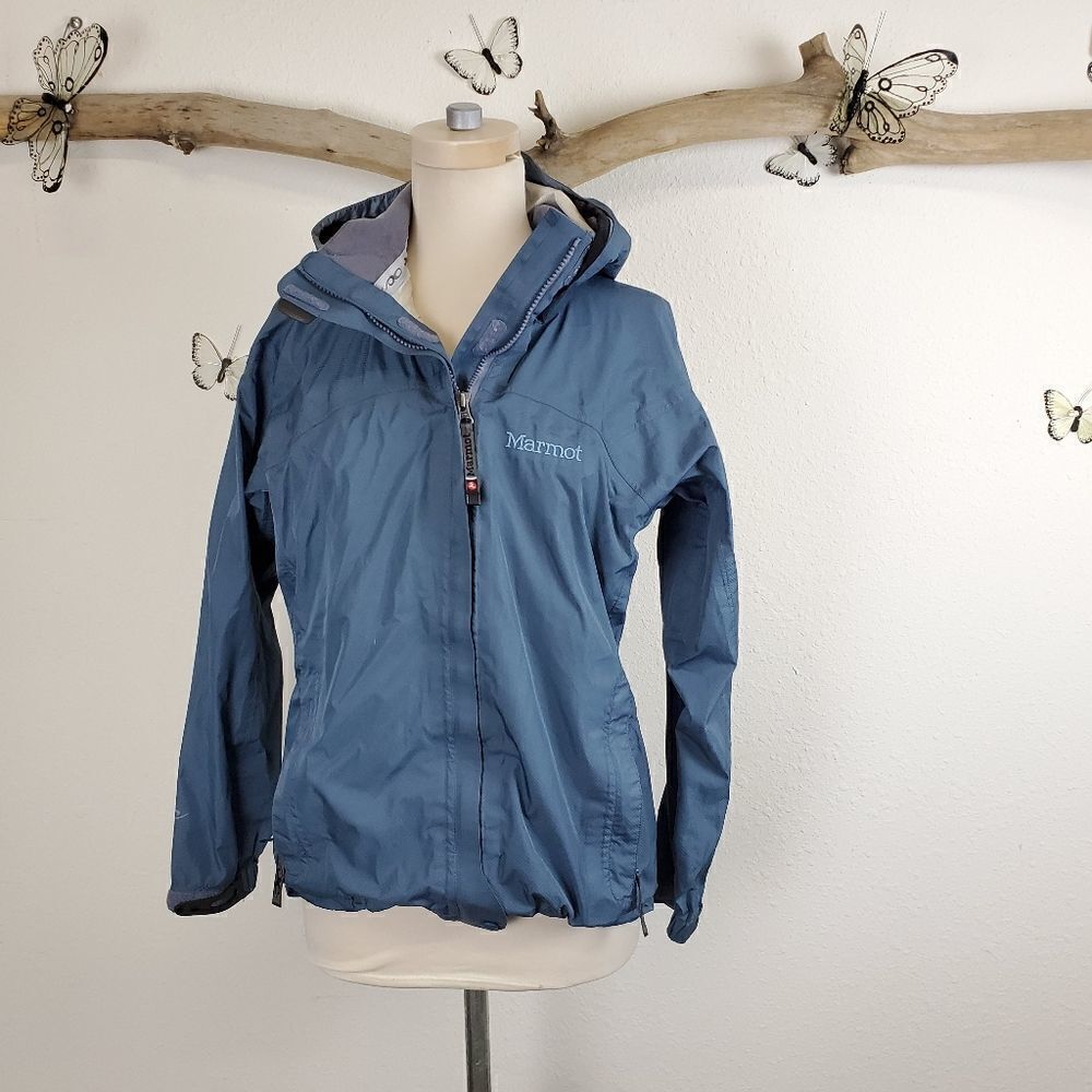 Marmot womens nylon hooded jacket - Picture 1 of 6